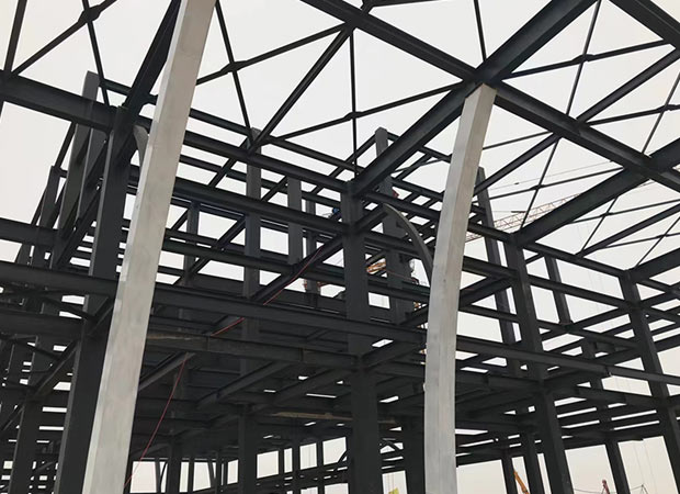 沈阳钢结构圆形钢管混凝土柱子连接点的要求